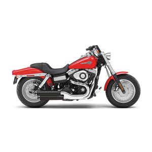 Cobra 3" Slip-On Mufflers Black 91-16 Dyna