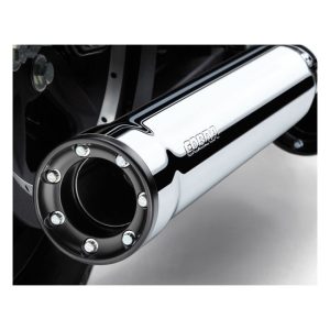 Cobra 3" RPT Race Pro Slip-on Chrome Mufflers Touring