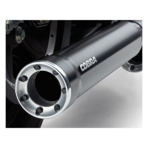 Cobra 3" RPT Race Pro Slip-On Mufflers Black 04-13 XL