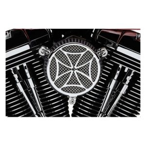 Cobra Naked Air Cleaner Kit Cross Chrome Softail/Dyna