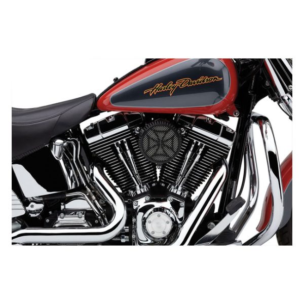 Cobra Naked Air Cleaner Kit Cross Black Softail/Dyna