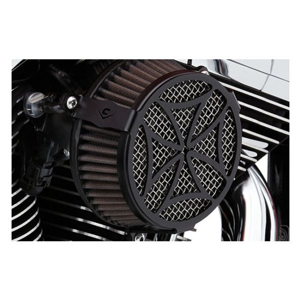 Cobra Naked Air Cleaner Kit Cross Black Softail/Dyna