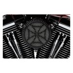 Cobra Naked Air Cleaner Kit Cross Black Softail/Dyna
