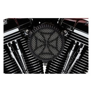 Cobra Naked Air Cleaner Kit Cross Black Softail/Dyna