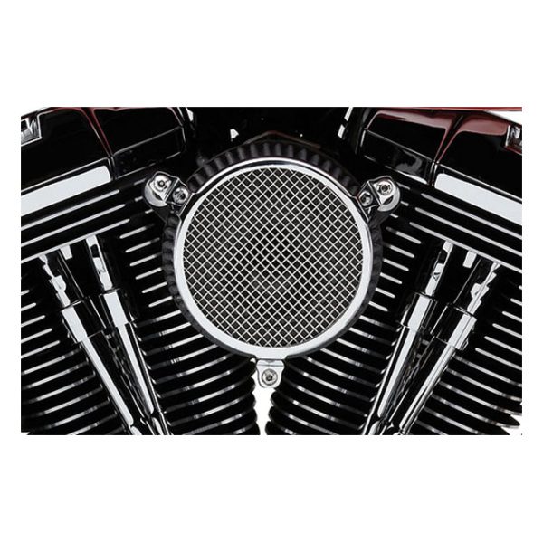 Cobra Naked Air Cleaner Kit Plain Chrome Softail/Dyna