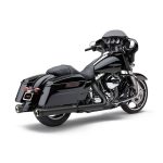 Cobra NH Series 4" Slip-On Mufflers Black 17-22 Touring
