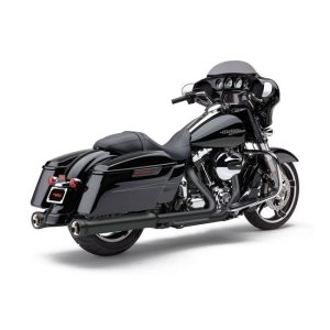 Cobra NH Series 4" Slip-On Mufflers Black 17-22 Touring