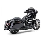 Cobra Powrflo 4-1/2" Slip On Mufflers Black 17-22 Touring