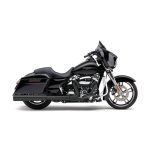 Cobra Powrflo 4-1/2" Slip On Mufflers Black 17-22 Touring