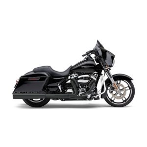 Cobra Powrflo 4-1/2" Slip On Mufflers Black 17-22 Touring