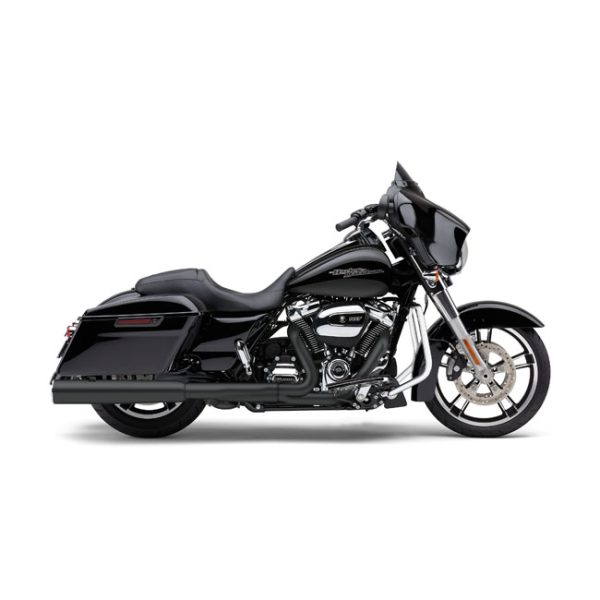 Cobra Powrflo 4-1/2" Slip On Mufflers Black 17-22 Touring