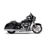 Cobra 909 Twins 4" Slip-on Chrome Mufflers Touring