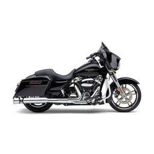 Cobra 4" Race Pro Slip-on Chrome Mufflers Touring