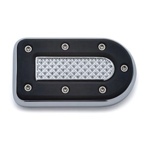Kuryakyn Heavy Industry Brake Pedal Pad Chrome Softail/FXCW/FXDWG/FXDF/Dyna