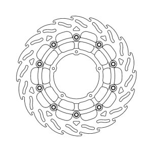 Moto-Master Flame Series Floating Brake Rotor Honda