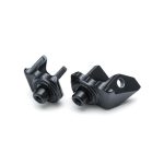 Kuryakyn Splined Peg Adapters Satin Black R1250GS/R1200GS/F750GS