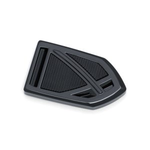 Kuryakyn Phantom Brake Pedal Pads Gloss Black Electra Glide/Road Glide/Road King/Street Glide
