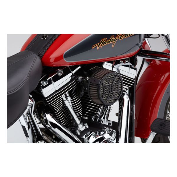 Cobra Naked Air Cleaner Kit Cross Black 17-23 Touring