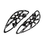 Arlen Ness 10-Gauge Rider Floorboards Black CC