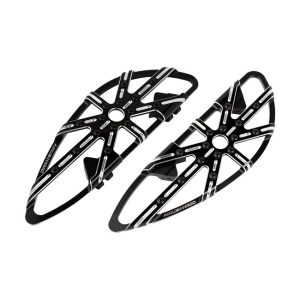 Arlen Ness 10-Gauge Rider Floorboards Black CC