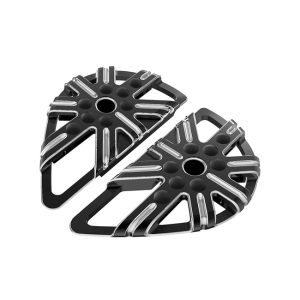 Arlen Ness 10-Gauge Passenger Floorboards Black CC