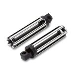 Arlen Ness 10-Gauge Foot Pegs Black HD