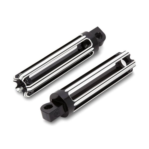 Arlen Ness 10-Gauge Foot Pegs Black HD
