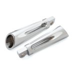 Arlen Ness Deep Cut Foot Pegs Chrome
