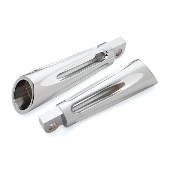 Arlen Ness Deep Cut Foot Pegs Chrome