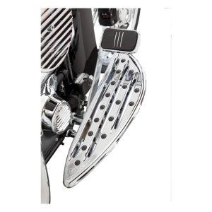 Arlen Ness 83-17 Deep Cut Rider Floorboards Chrome