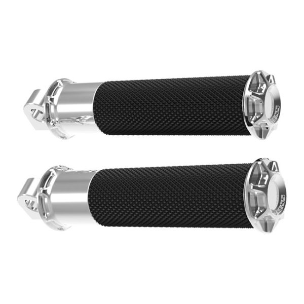 Arlen Ness Beveled Fusion Foot Pegs Chrome
