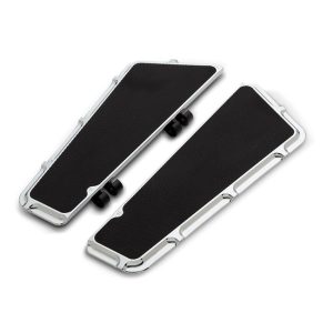 Arlen Ness Fusion Beveled Rider Floorboards Chrome