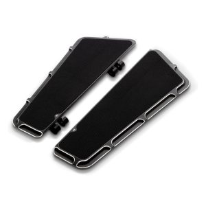 Arlen Ness Fusion Beveled Rider Floorboards Black CC