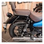 Longride Saddlebag Holder Black for Royal Enfield Meteor