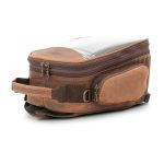 Longride Heritage Waxed Canvas Tank Bag Brown