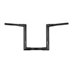 Burly 1-1/2 Jason Handlebars 12" Rise Black