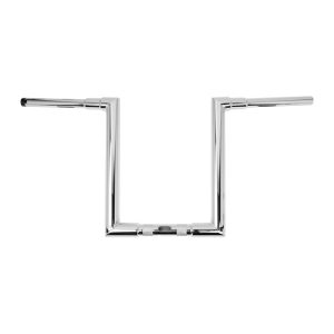 Burly 1-1/2 Jason Handlebars 14" Rise Chrome