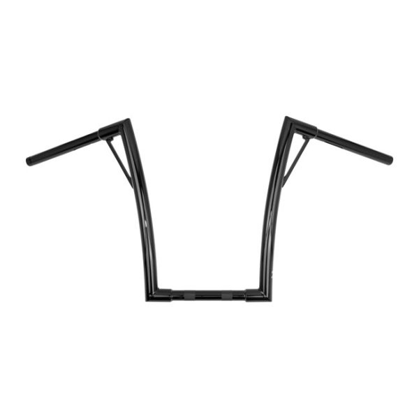 Burly 1-1/4 Louie Handlebars 16" Rise Black