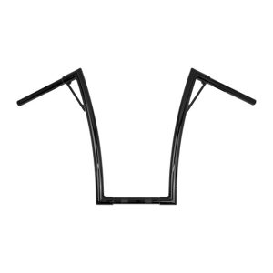 Burly 1-1/4 Louie Handlebars 19" Rise Black