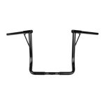 Burly 1-1/4 Louie B Handlebars 16" Rise Black