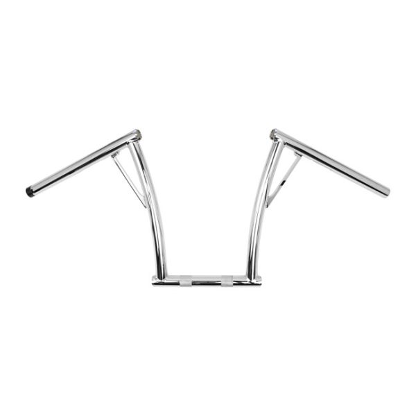 Burly 1 Viejo Handlebars 13" Rise Chrome