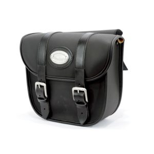 Longride Universal Iparex Saddlebags CIL130 Black Smooth