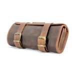 Longride Tool Roll Bag Waxed Cotton Brown