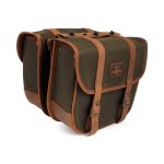 Longride Throw Over Saddlebags Waxed Cotton Khaki