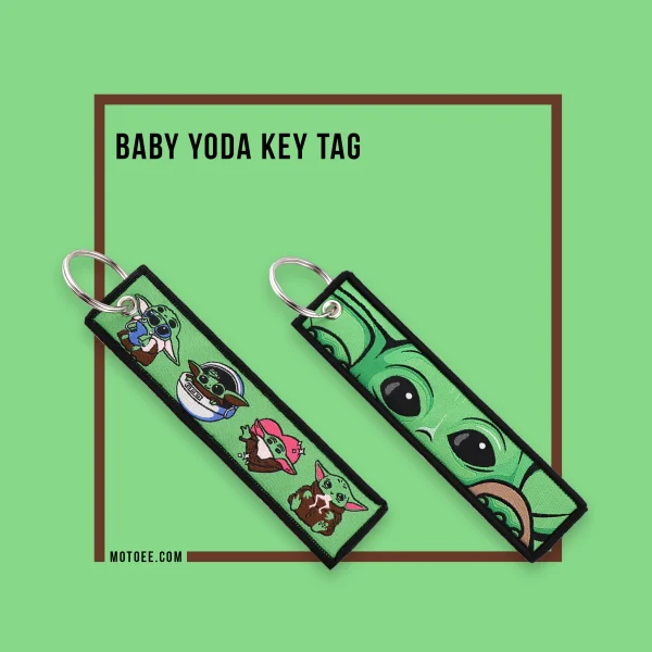 Baby Yoda Key Tag