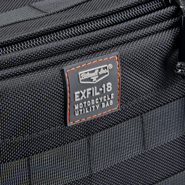 Biltwell EXFIL-18 Throw-Over Saddlebags Black