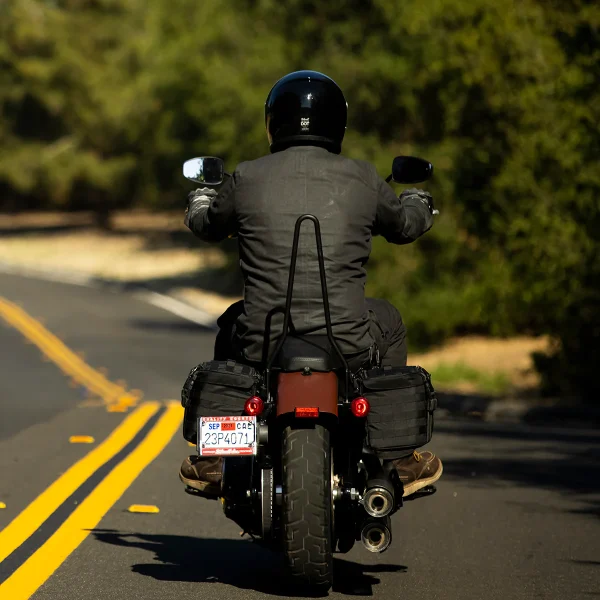 Biltwell EXFIL-18 Throw-Over Saddlebags Black