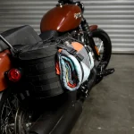 Biltwell EXFIL-18 Throw-Over Saddlebags Black