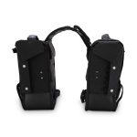 Burly Voyager Throwover Black Saddlebags