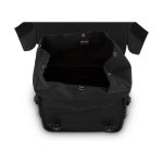 Burly Voyager Throwover Black Saddlebags